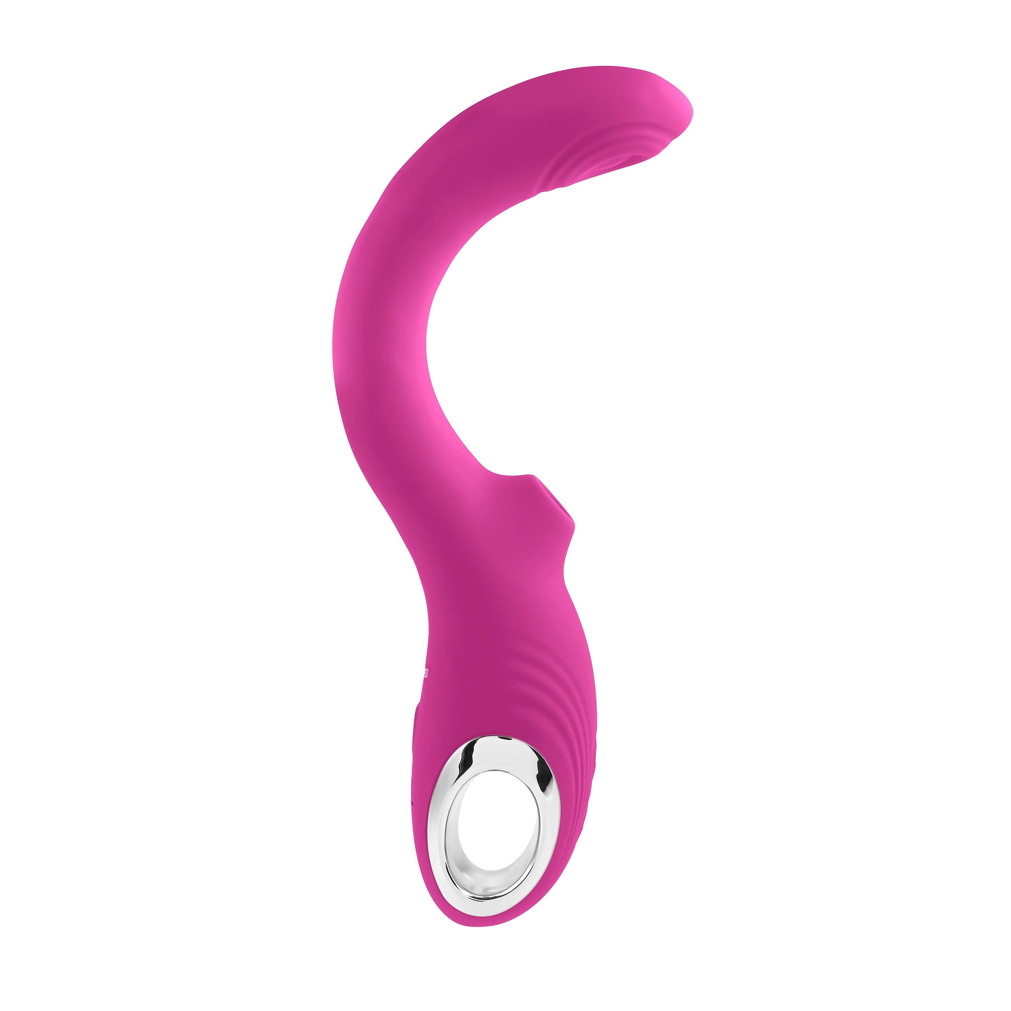 Evolved - Strike A Pose Stimulator Udara Klitoris Fleksibel dengan Dildo Bergetar (Pink)