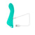 Evolved - Come With Me Silicone Rechargeable Vibrator (Green)