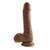 Evolved - Peek A Boo Dildo Bergetar Realistis Tanpa Sunat 8"