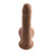 Evolved - Peek A Boo Dildo Bergetar Realistis Tanpa Sunat 8"