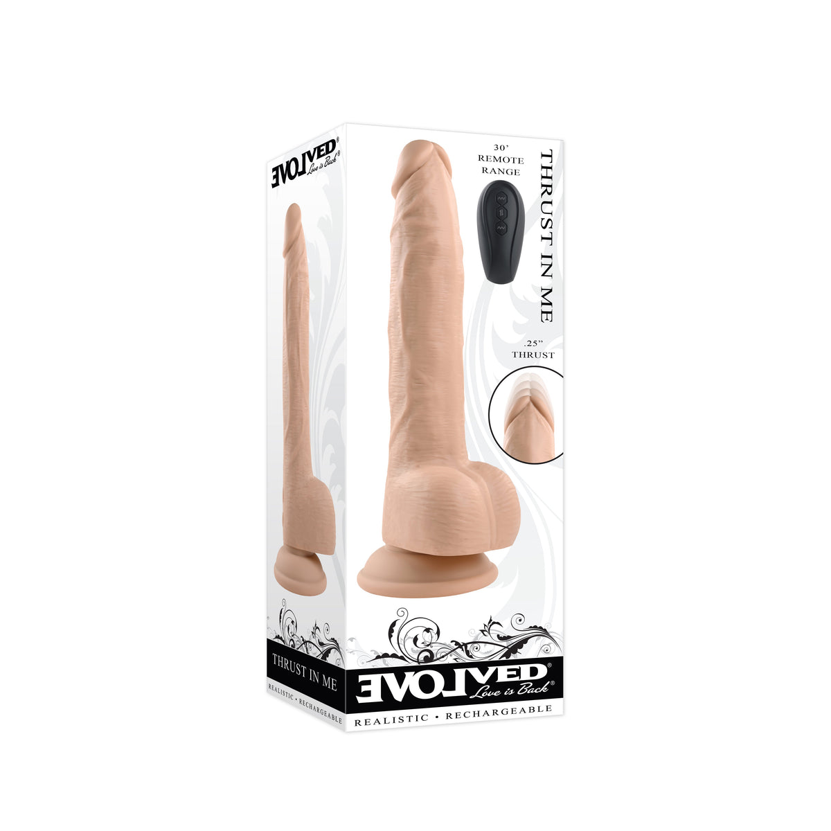 Evolved - Dorongan Dalam Diriku Dildo Realistis Bergetar 9,25&quot;