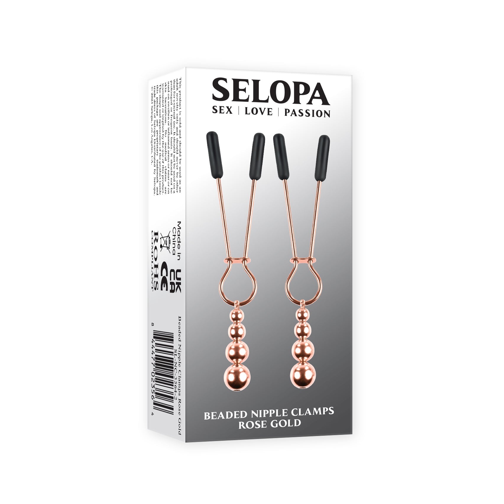 Selopa - Beaded Nipple Clamps