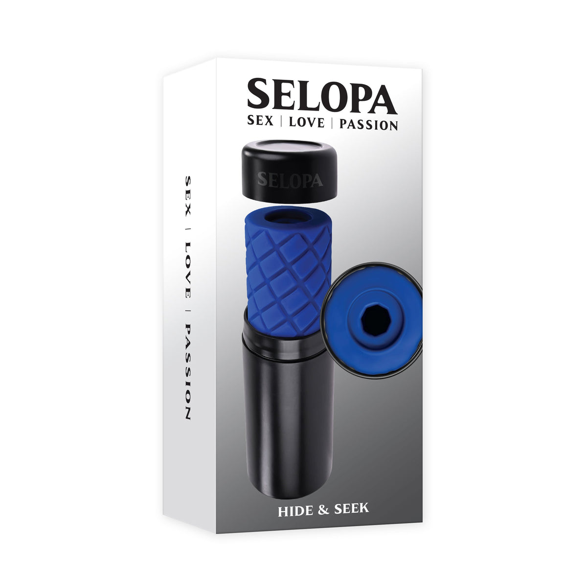 Selopa - Máy thủ dâm Hide &amp;amp; Seek Stroker (Màu xanh)