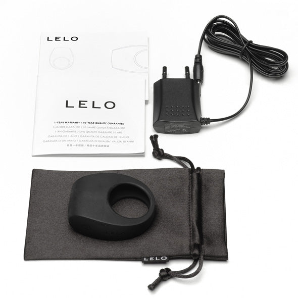 LELO - Tor 2 Vibrating Cock Ring (Hitam)