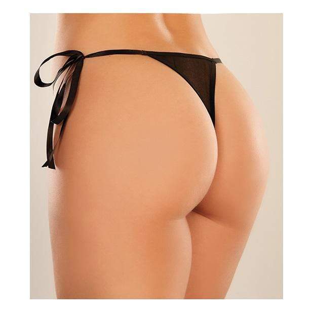 Allure Lingerie - Adore Lolita Panty O/S (Black) Lingerie (Non Vibration) 883045911148 CherryAffairs