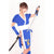 BeWith - Blue Dragon Kungfu Costume (Blue) Costumes