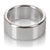 California Exotics - Alloy Metallic Cock Ring Medium (Silver) Metal Cock Ring (Non Vibration)