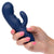 California Exotics - Cashmere Silk Duo Rabbit Vibrator (Blue) CE2021 CherryAffairs