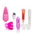 California Exotics - Hers Clit Massagers Kit (Pink) Clit Massager (Vibration) Non Rechargeable Singapore