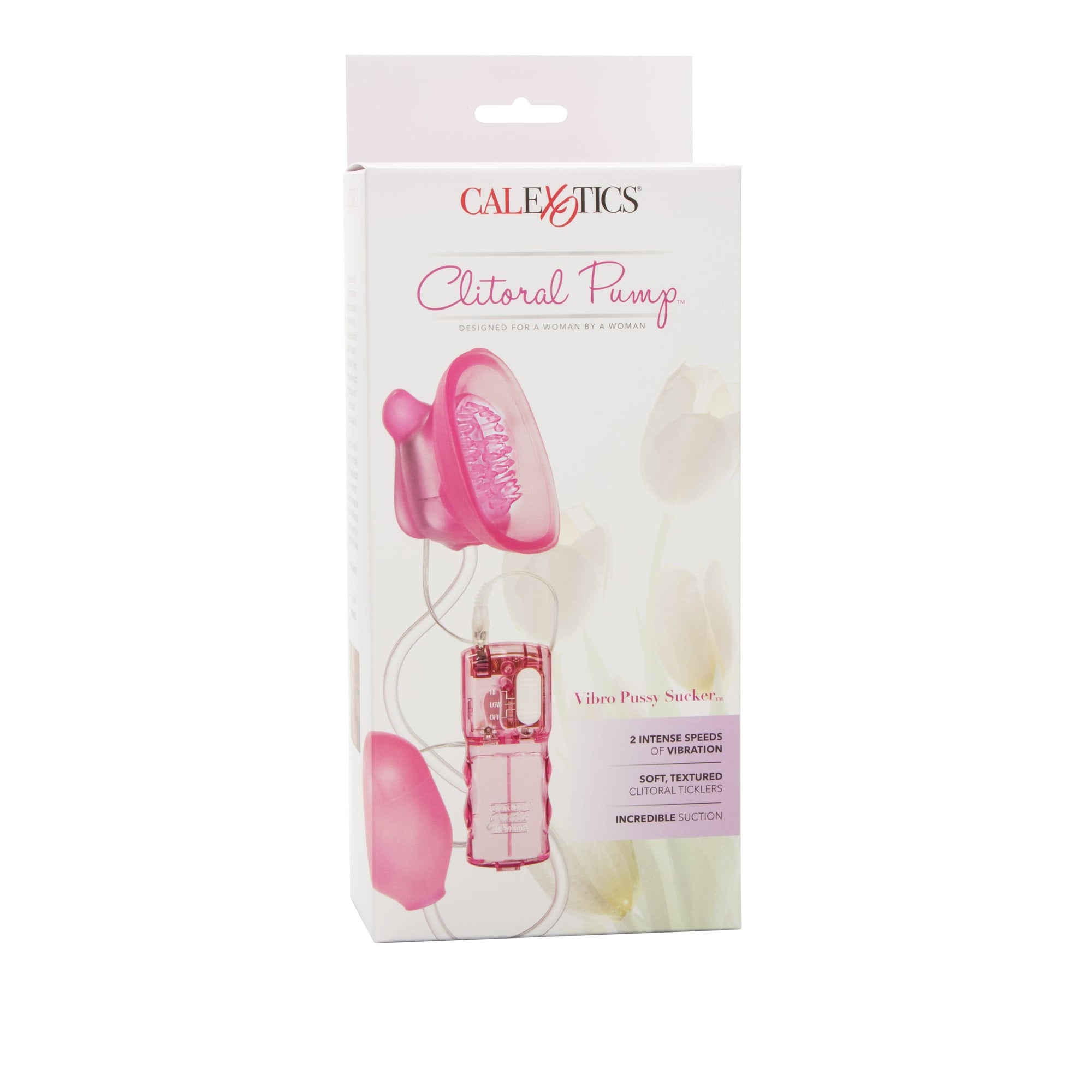 California Exotics - Intimate Clitoral Pump Vibro Pussy Sucker (Pink) Clitoral Pump (Vibration) Non Rechargeable 716770030047 CherryAffairs