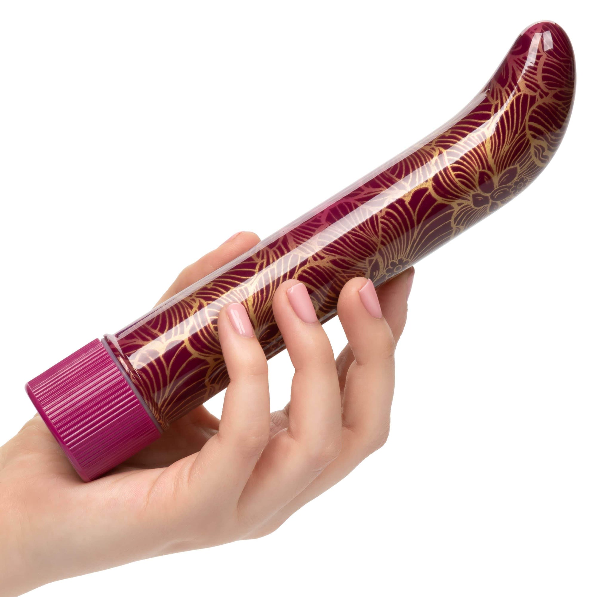 California Exotics - Naughty Bits Oh My G Spot Vibrator (Gold) G Spot Dildo (Vibration) Non Rechargeable 716770094346 CherryAffairs