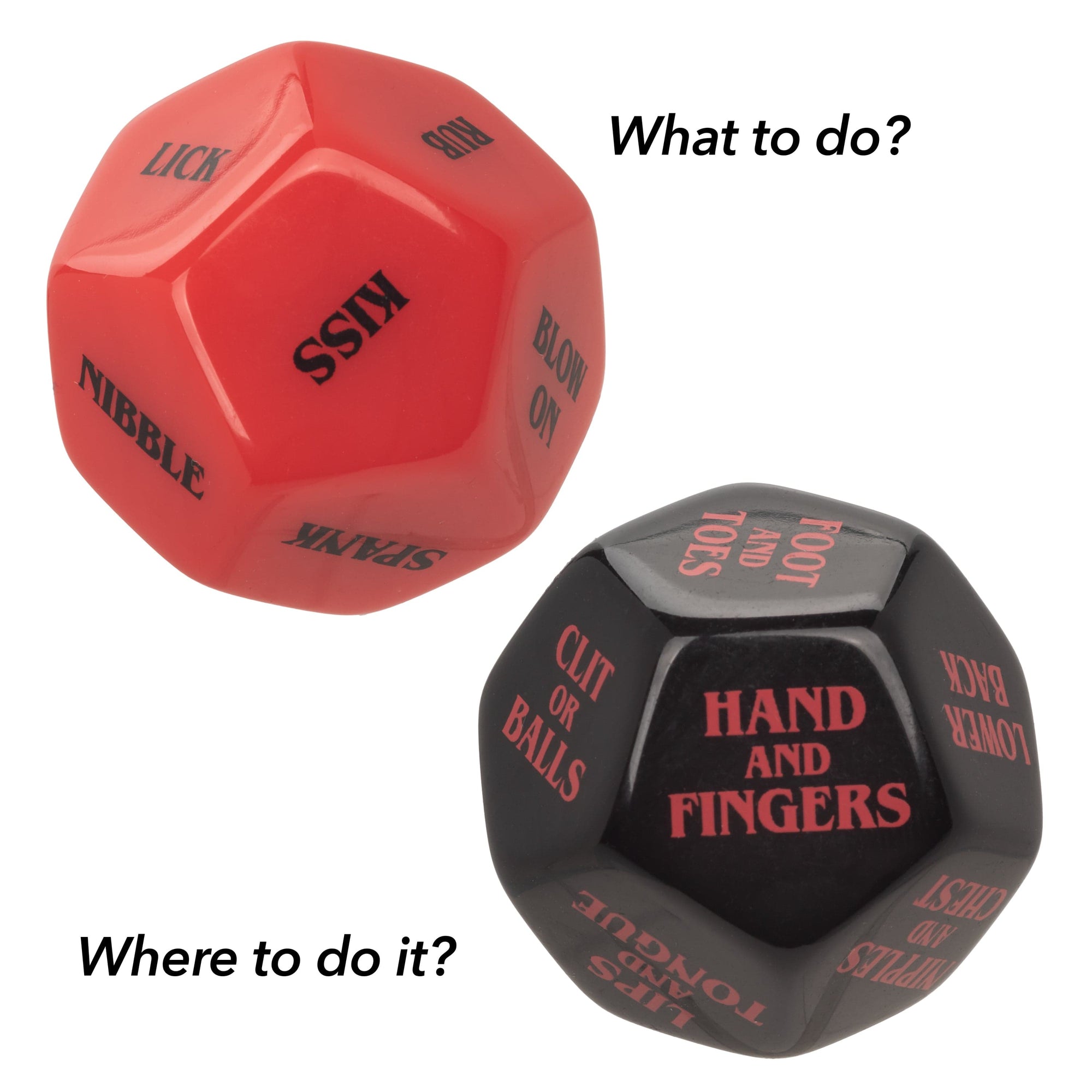 California Exotics - Naughty Bits Roll Play Naughty Dice Set Games 716770101563 CherryAffairs