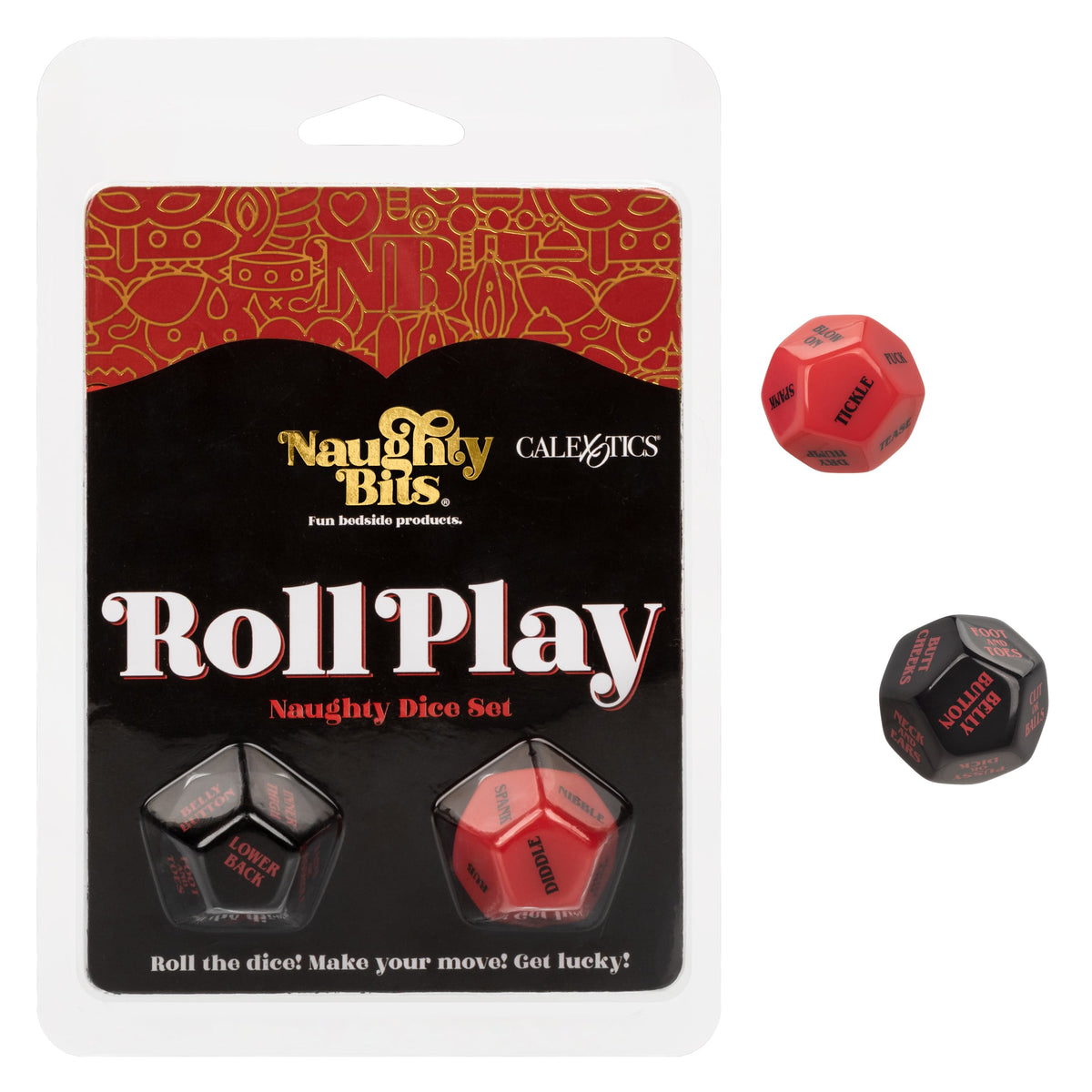 California Exotics - Naughty Bits Roll Play Naughty Dice Set Games 716770101563 CherryAffairs