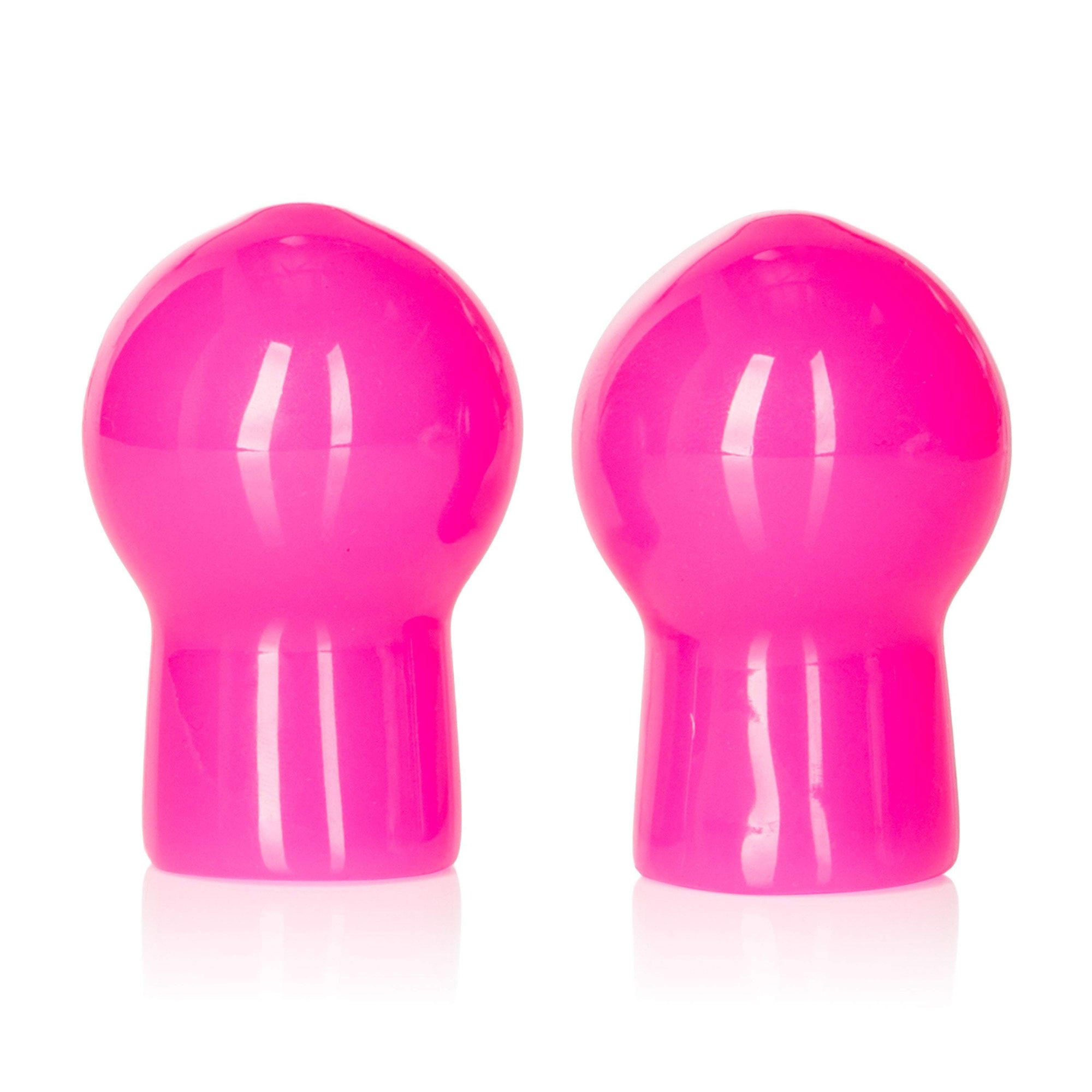 California Exotics - Nipple Play Advanced Nipple Suckers (Pink) Nipple Pumps (Non Vibration)