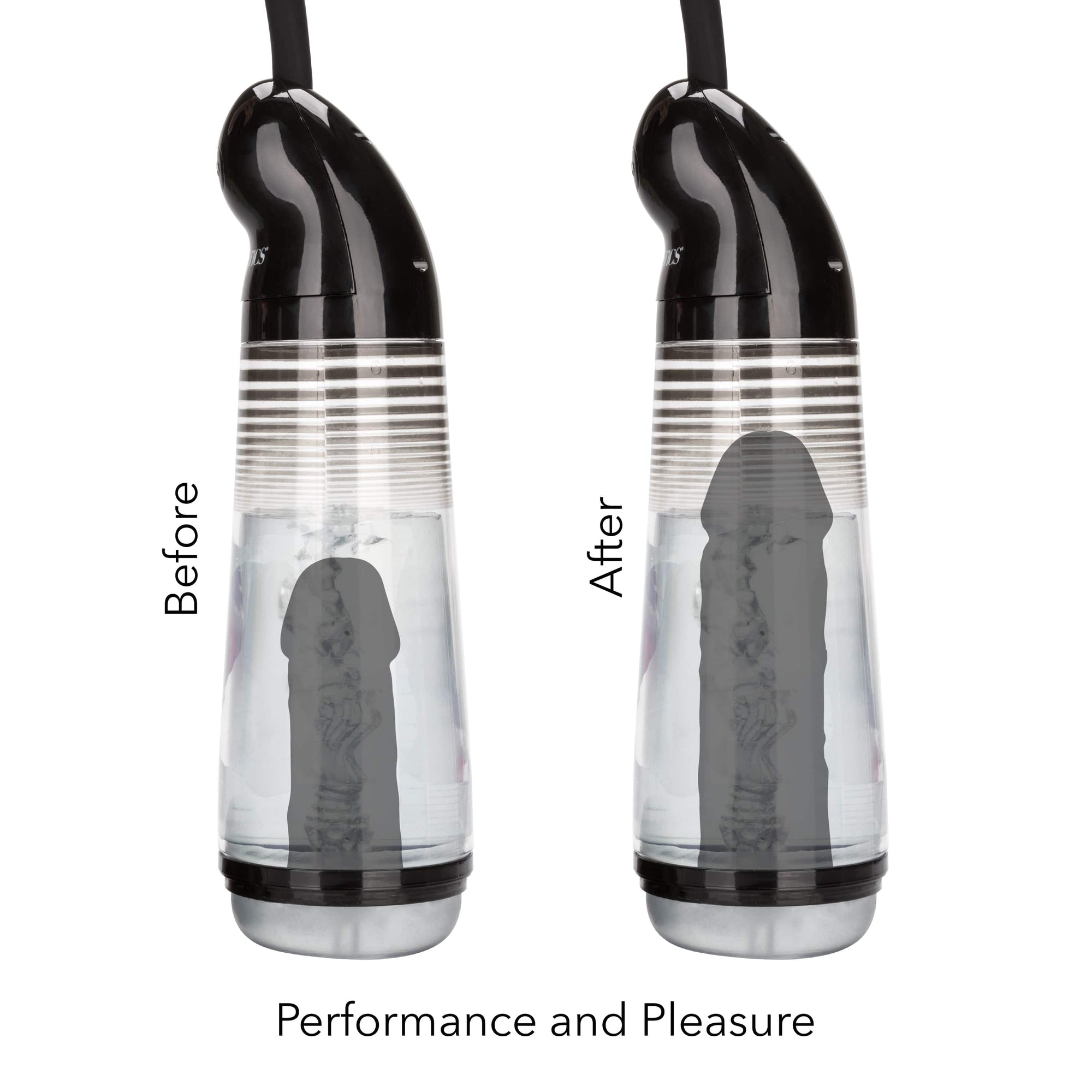 California Exotics - Optimum Series Magic Penis Pump (Black) Penis Pump (Non Vibration) 716770090928 CherryAffairs