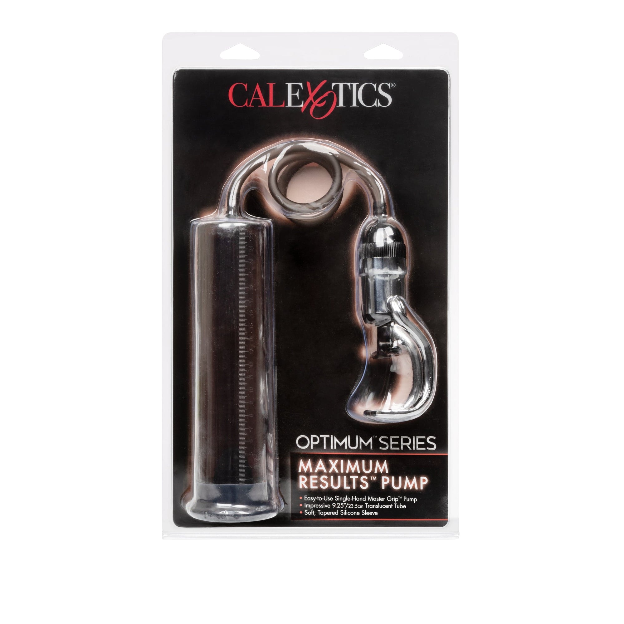 California Exotics - Optimum Series Maximum Results Penis Pump (Black) Penis Pump (Non Vibration) 716770060549 CherryAffairs