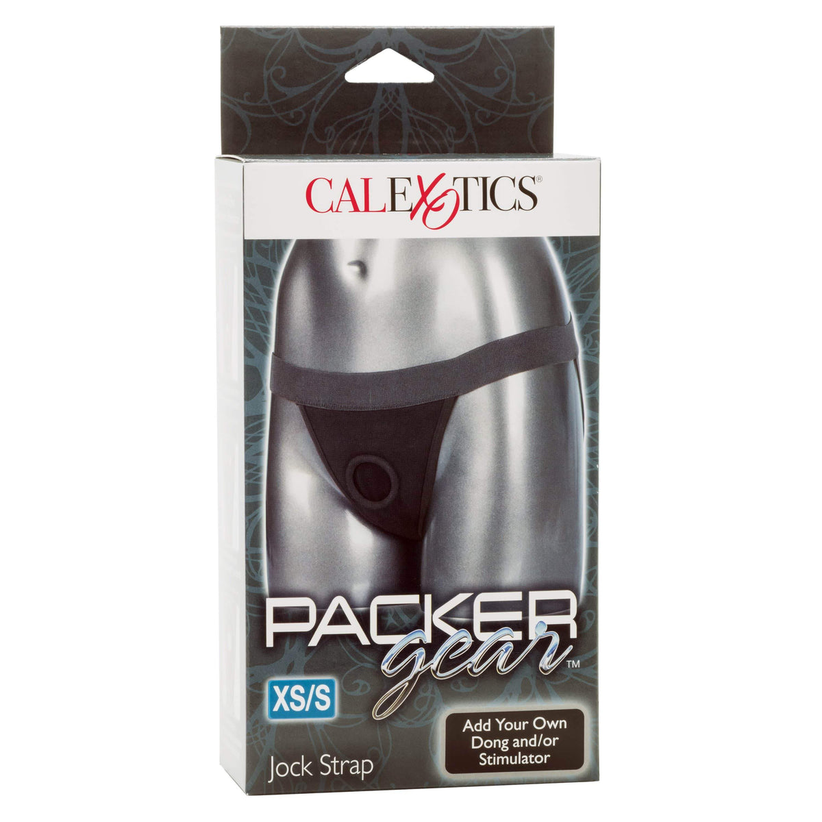 California Exotics - Packer Gear Jock Strap On Harness XS/S (Black) Strap On w/o Dildo Durio Asia