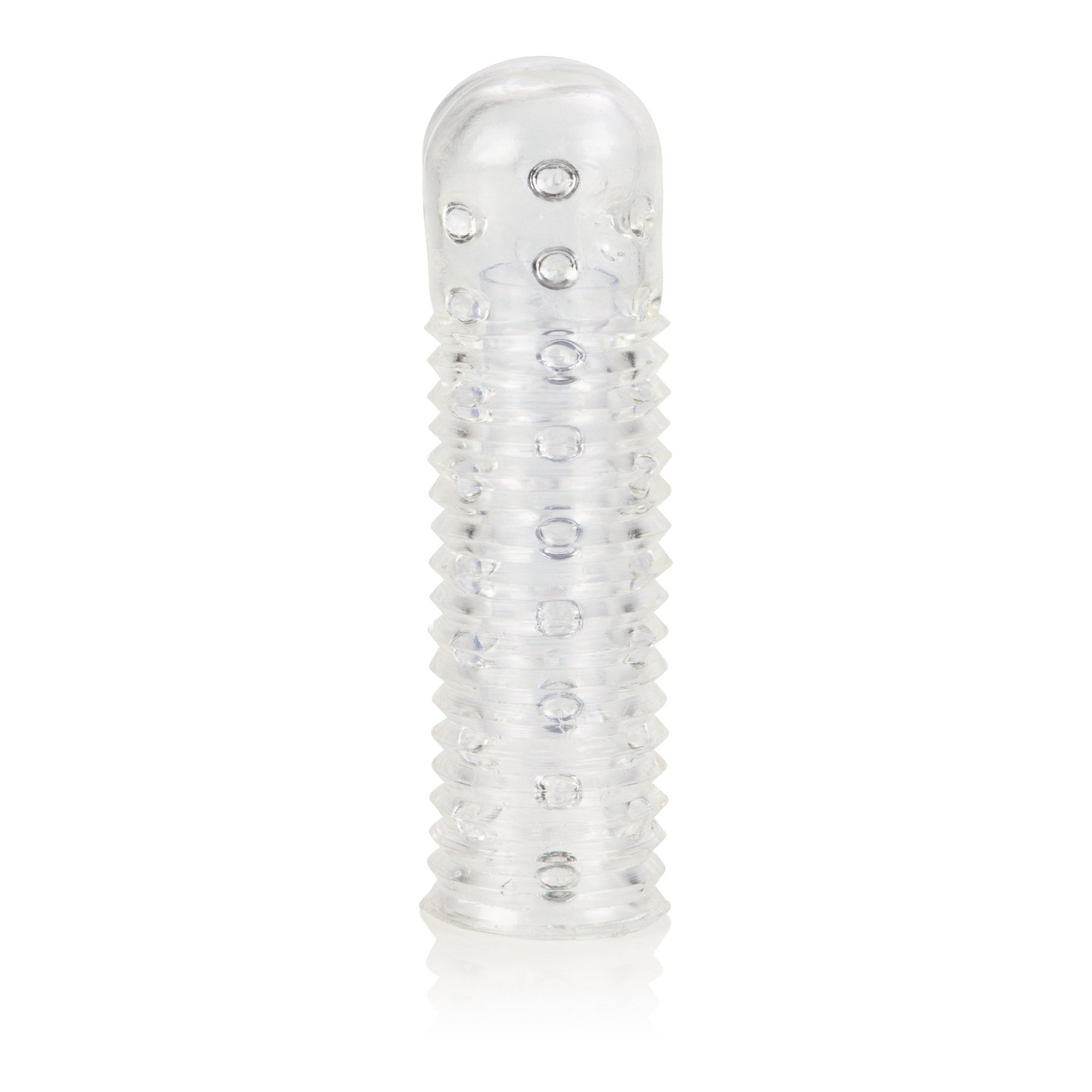 California Exotics - Reversible Textured Cock Sleeve (Clear) Cock Sleeves (Non Vibration) Singapore