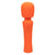 California Exotics - Stella Liquid Silicone Mini Wand Massager (Orange) CE2018 CherryAffairs