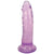 Curve Novelties - Lollicock Slim Stick Dildo 7" (Grape Ice) Non Realistic Dildo with suction cup (Non Vibration)