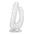 Evolved - Gender X Dualistic Double Dildo (Clear) Double Dildo (Non Vibration) 625512776 CherryAffairs