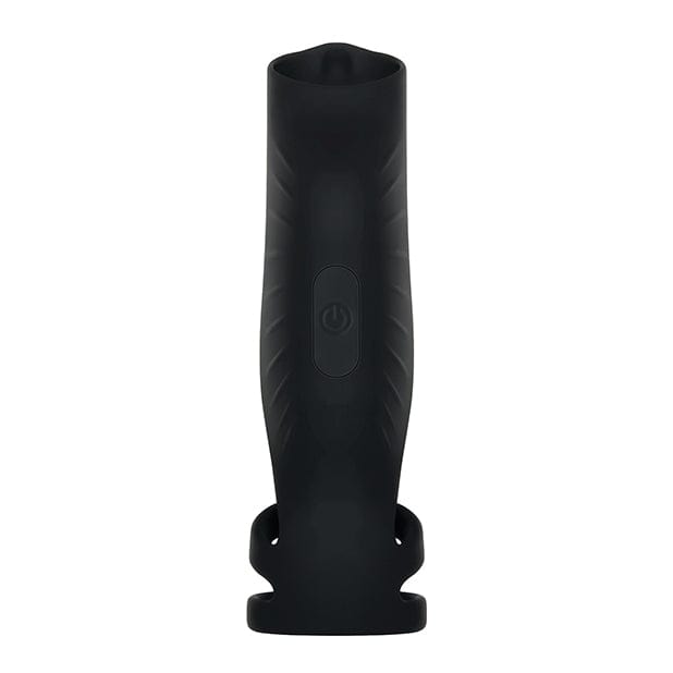 Evolved - Gender X Rocketeer Vibrating Silicone Penis Sheath (Black) Cock Sleeves (Vibration) Rechargeable 625507916 CherryAffairs