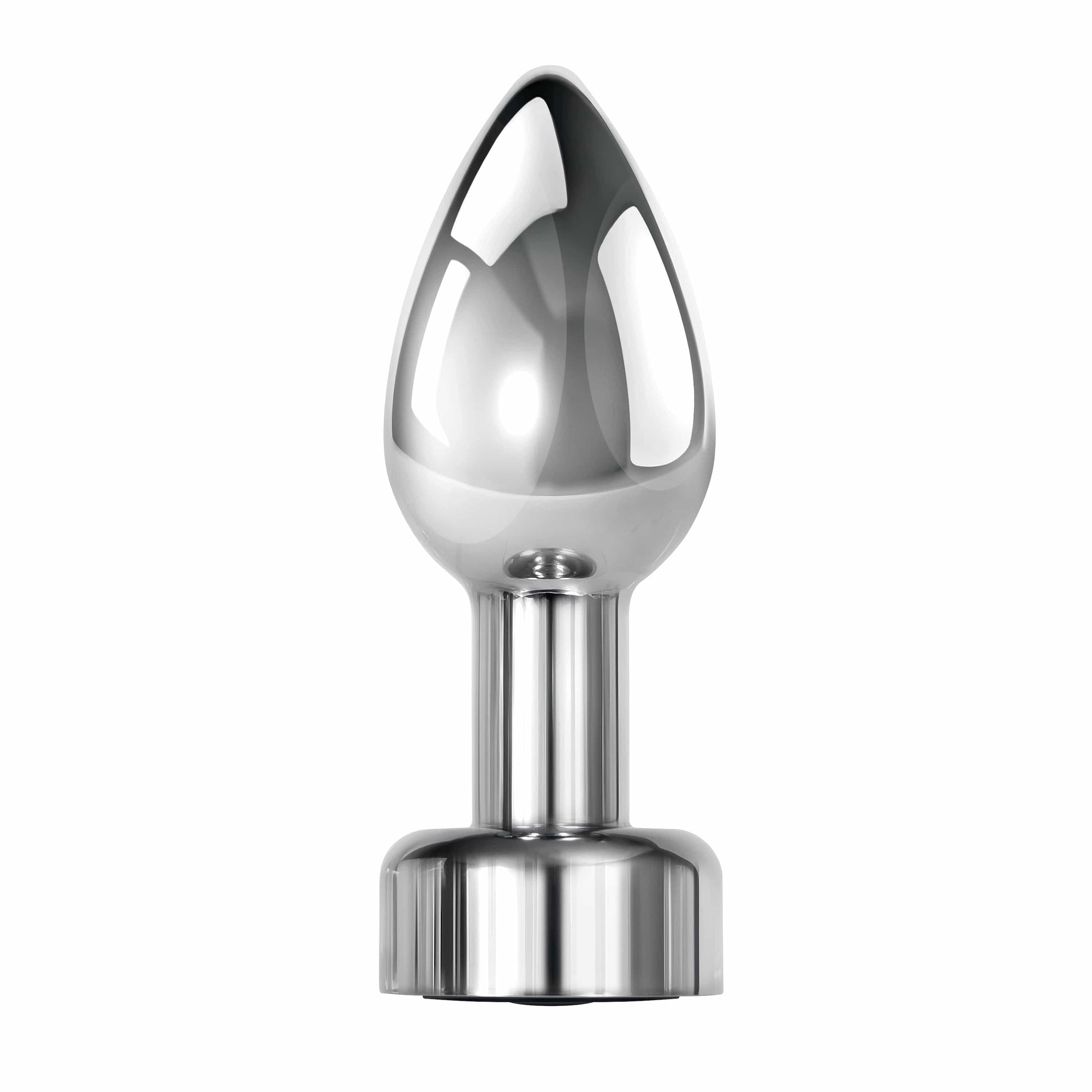 Evolved - Gender X Rockin Vibrating Metal Anal Plug (Silver) Metal Anal Plug (Vibration) Rechargeable 844477019086 CherryAffairs