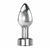 Evolved - Gender X Rockin Vibrating Metal Anal Plug (Silver) Metal Anal Plug (Vibration) Rechargeable 844477019086 CherryAffairs