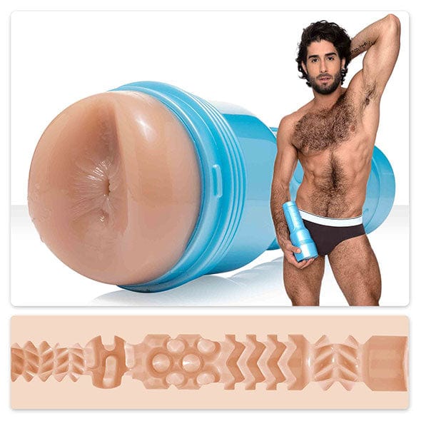 Fleshlight - Fleshjack Boys Diego Sans Sex Machine Masturbator Ass (Beige) Masturbator Ass (Non Vibration) 810476012526 CherryAffairs