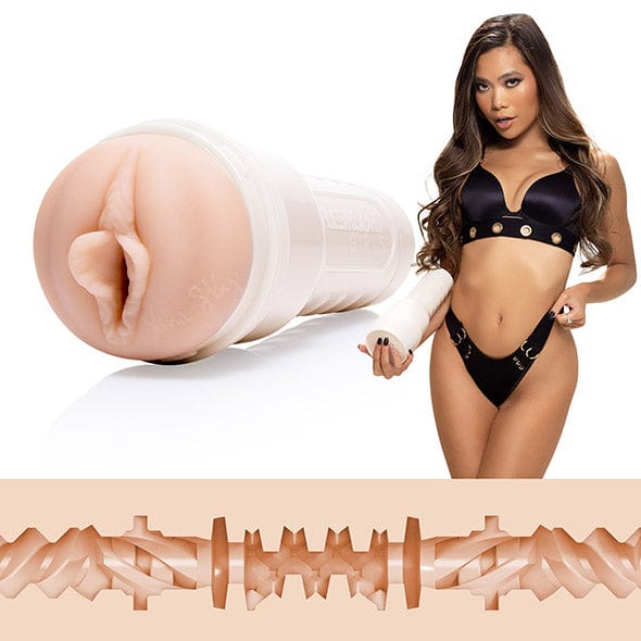 Fleshlight - Fleshlight Girls Vina Sky Exotica Masturbator(Beige) Masturbator Vagina (Non Vibration) 810476011789 CherryAffairs