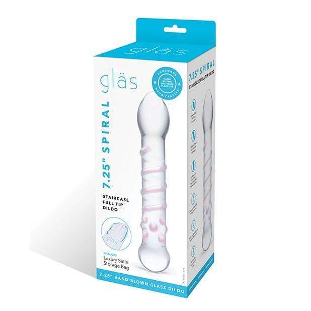 Glas - Spiral Staircase Full Tip Glass Dildo (Clear) Glass Dildo (Non Vibration) Durio Asia