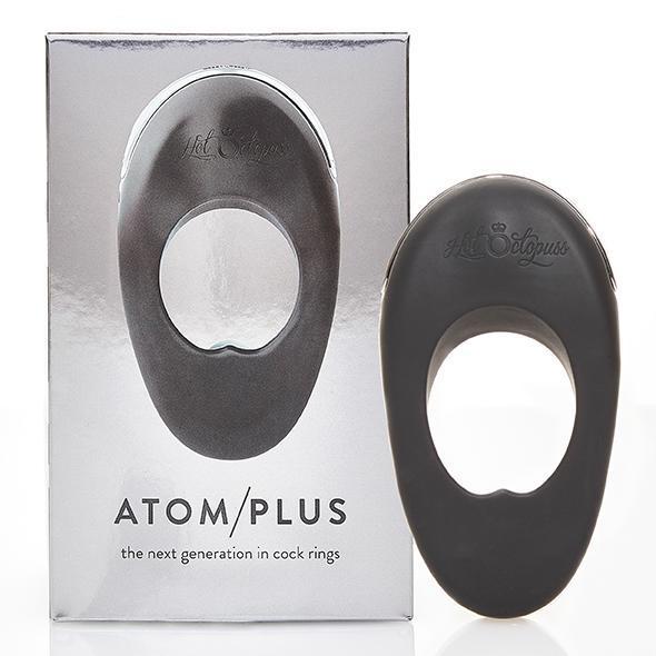 Hot Octopuss - Atom Plus Rechargeable Silicone Cock Ring (Black) Silicone Cock Ring (Vibration) Rechargeable Singapore