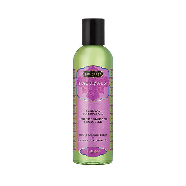 Kama Sutra - Naturals Sensual Scented Massage Oil 2 oz (Island Passion Berry) Massage Oil 739122102810 CherryAffairs