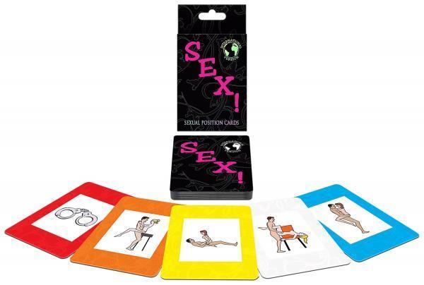 Kheper Games - International Sex! Sexual Position Card Game (Black) Games Singapore