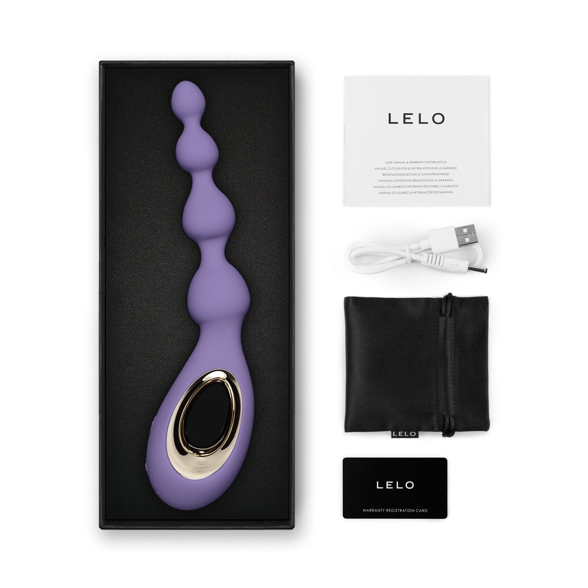 LELO - Soraya Vibrating Anal Beads CherryAffairs