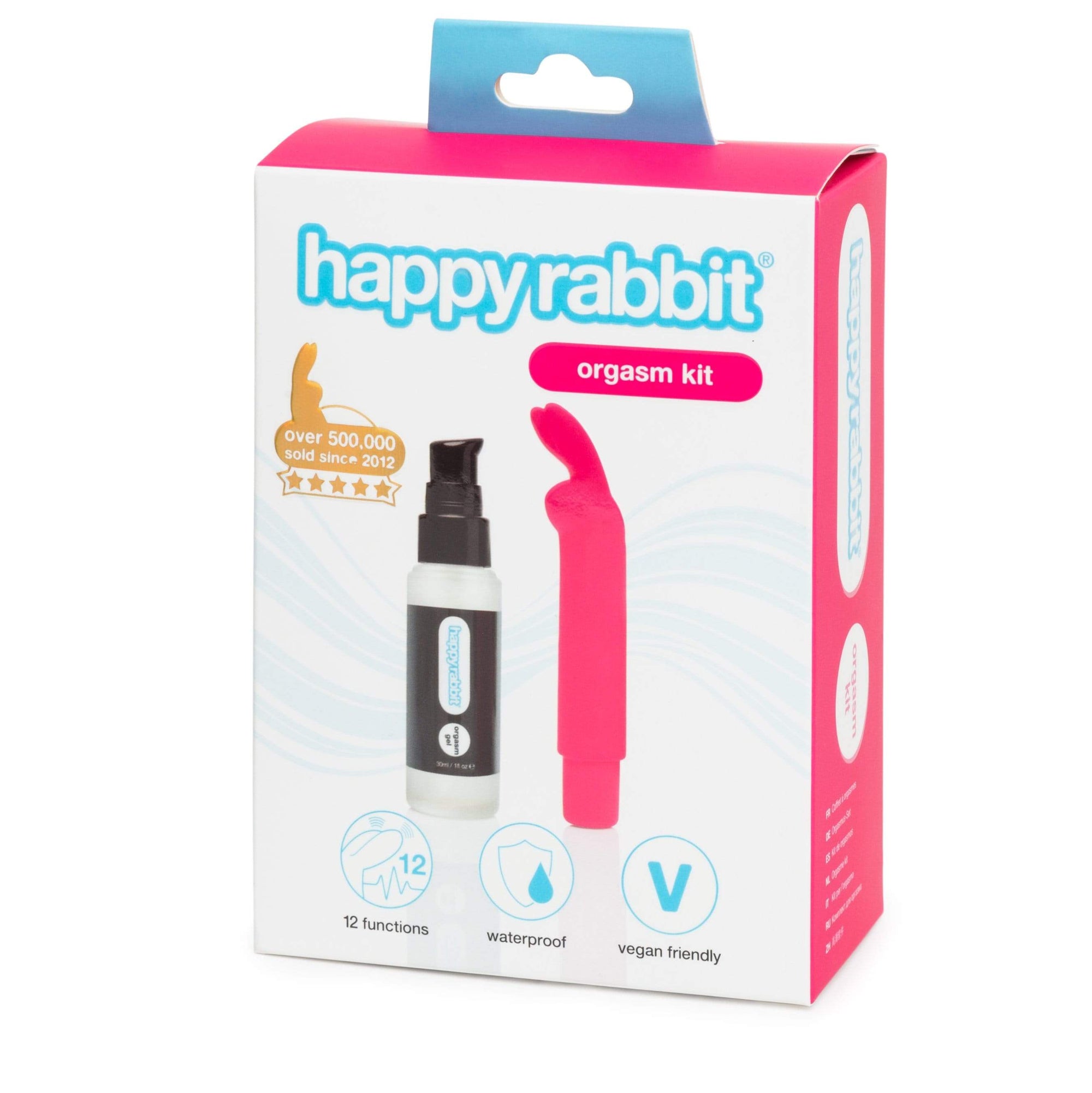 Love Honey - Happy Rabbit Orgasm Kit (Pink) Clit Massager (Vibration) Non Rechargeable 319756364 CherryAffairs