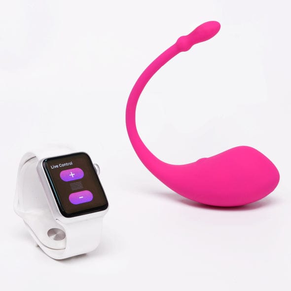 Lovense - Lush App-Controlled Bullet Egg Vibrator (Pink) Wireless Remote Control Egg (Vibration) Rechargeable 728360599575 CherryAffairs