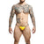 Male Basics - Dungeon Snap Jockstrap Underwear O/S (Yellow) Gay Pride Underwear 804859876393 CherryAffairs