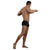 Male Power - Bamboo Low Rise Pouch Enhancer Short Underwear M (Black) Gay Pride Underwear 845830081382 CherryAffairs