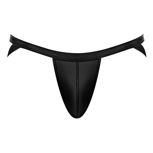 Male Power - Cage Matte Strappy Ring Jock Underwear S/M (Black) Gay Pride Underwear 845830084215 CherryAffairs