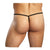 Male Power - Nylon Lycra Pouch Thong Underwear O/S (Black) Gay Pride Underwear 845830010535 CherryAffairs