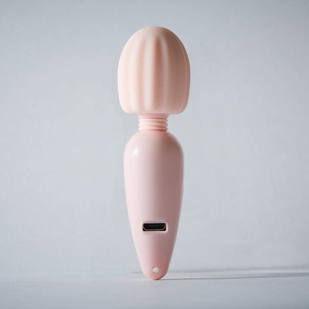 Mr. Haven - Beeen Mini Wand Massager (Pink) Mini Wand Massagers (Vibration) Rechargeable 319751437 CherryAffairs