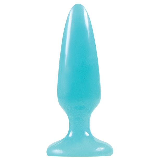 NS Novelties - Firefly Glow in the Dark Pleasure Anal Plug Small (Blue) Anal Plug (Non Vibration) 622852344 CherryAffairs