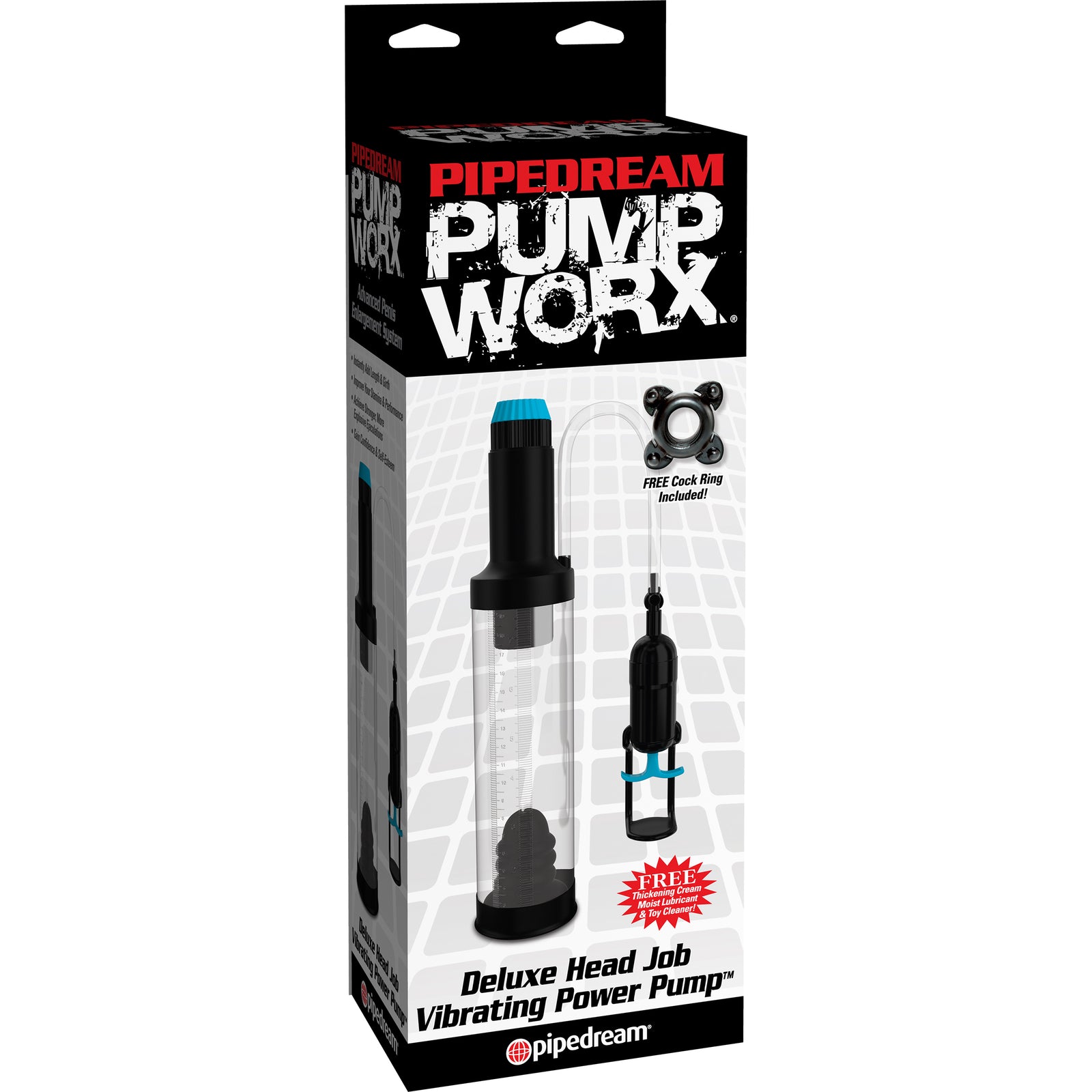 Pipedream - Máy bơm điện rung Pump Worx Deluxe Head Job