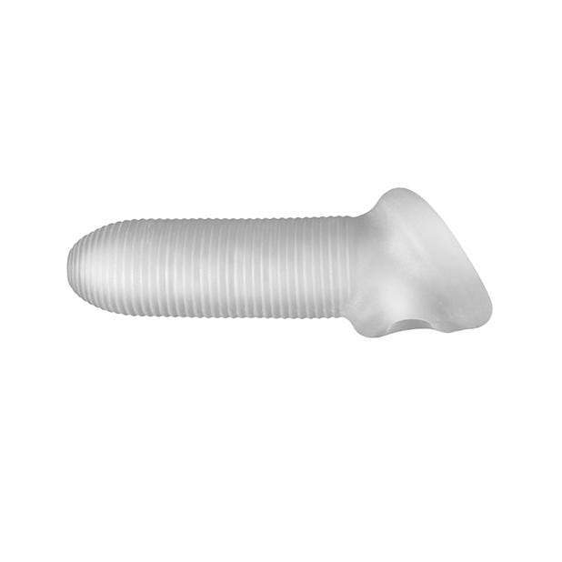 Perfect Fit - Fat Boy Micro Rib Sheath Cock Sleeve 5.5"(Clear) Cock Sleeves (Non Vibration) 851127008109 CherryAffairs