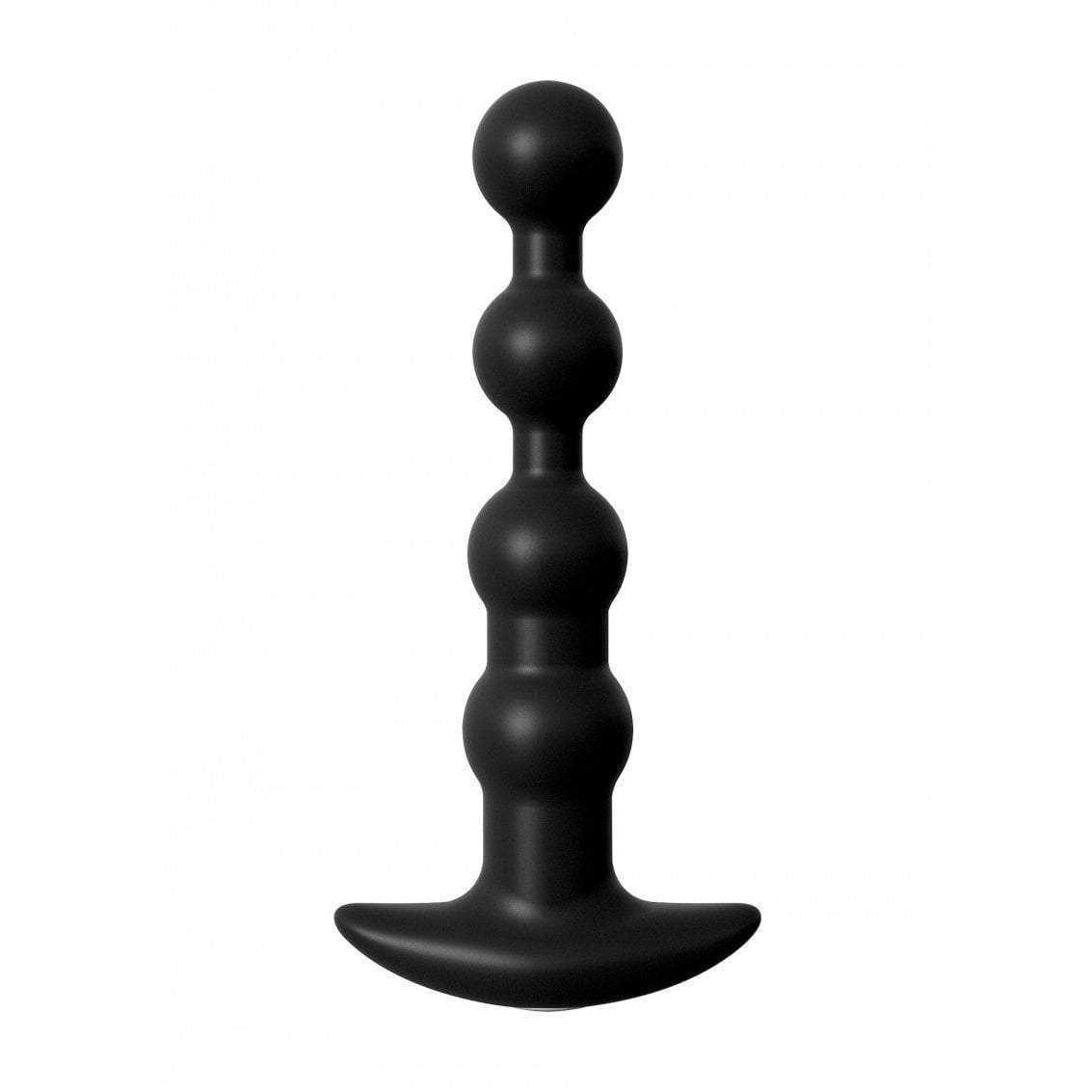 Pipedream - Anal Fantasy Elite Collection Weighted Silicone Anal Plug Large (Black) Anal Plug (Non Vibration)