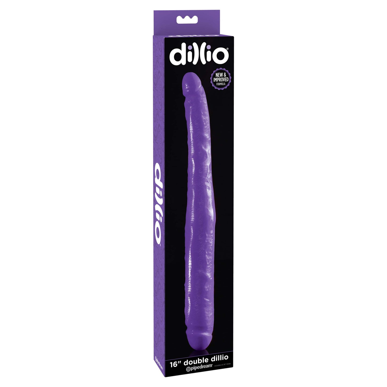 Pipedream - Dillio Double Dong 16" (Purple) Double Dildo (Non Vibration) 603912742343 CherryAffairs