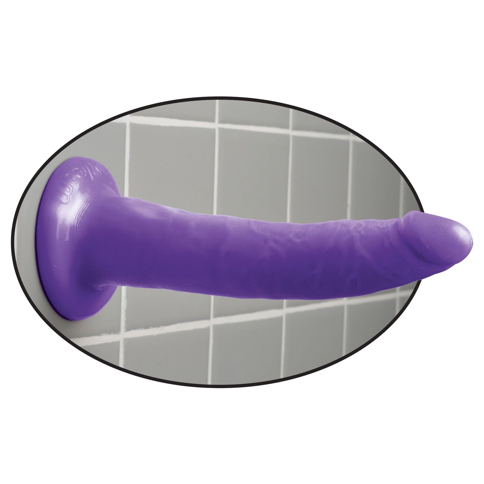 Pipedream - Dillio Slim Dildo 7" (Purple) Realistic Dildo with suction cup (Non Vibration) 603912742299 CherryAffairs