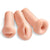 Pipedream - Extreme Toyz All 3 Holes Masturbator (Beige) Masturbator Vagina (Non Vibration) 324155749 CherryAffairs