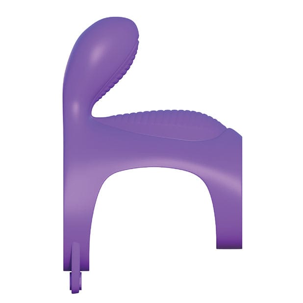 Pipedream - Fantasy C Ringz Ultimate Silicone Couples Vibrating Cock Cage (Purple) Remote Control Cock Ring (Vibration) Non Rechargeable 603912358254 CherryAffairs